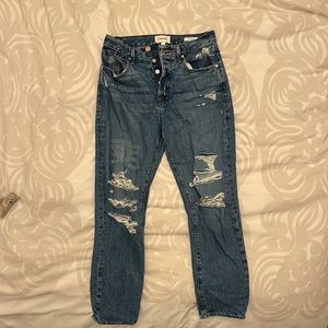 FRAME size 27 ripped Le Original Jeans NWOT